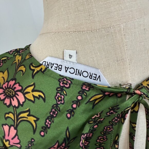 Veronica Beard Gemma Floral Silk-blend Maxi Dress - Picture 10 of 11